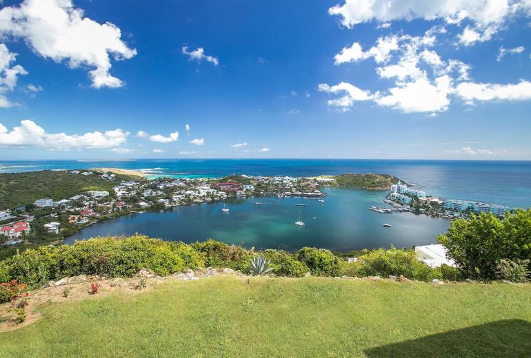 Sxm014 – Villa avec vue panoramique et piscine à Oyster Pond
