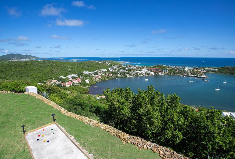 Sxm014 – Villa avec vue panoramique et piscine à Oyster Pond