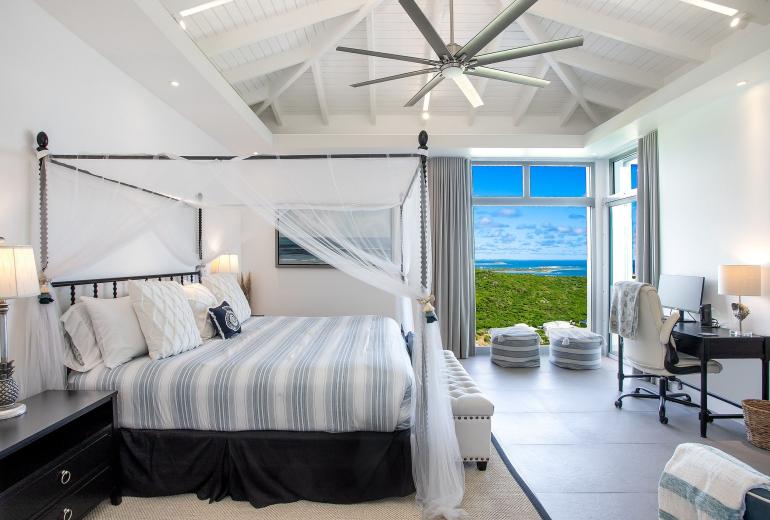 Sxm014 – Villa avec vue panoramique et piscine à Oyster Pond