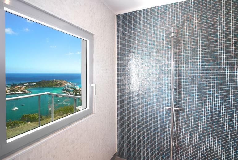 Sxm014 – Villa avec vue panoramique et piscine à Oyster Pond