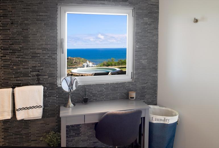 Sxm014 – Villa avec vue panoramique et piscine à Oyster Pond