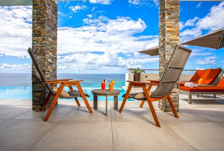 Sxm027 – Villa de luxe avec vue mer à Pelican Key