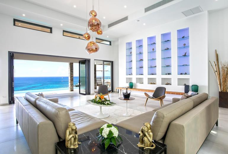 Sxm027 – Villa de luxe avec vue mer à Pelican Key