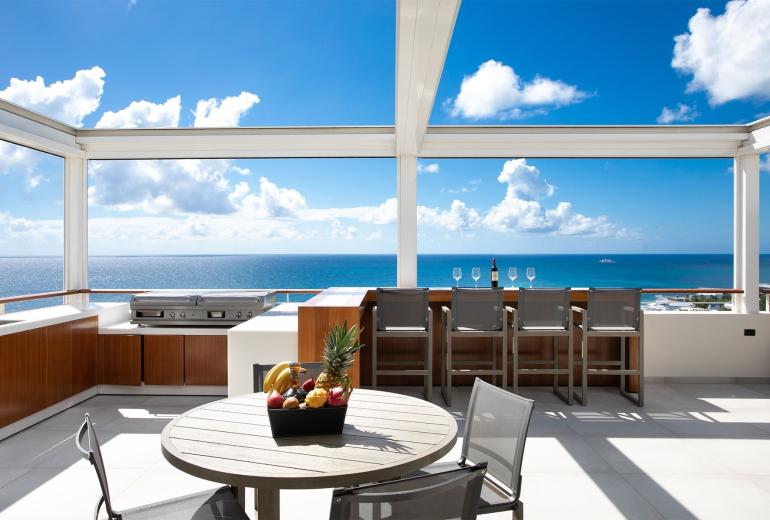Sxm027 – Villa de luxe avec vue mer à Pelican Key