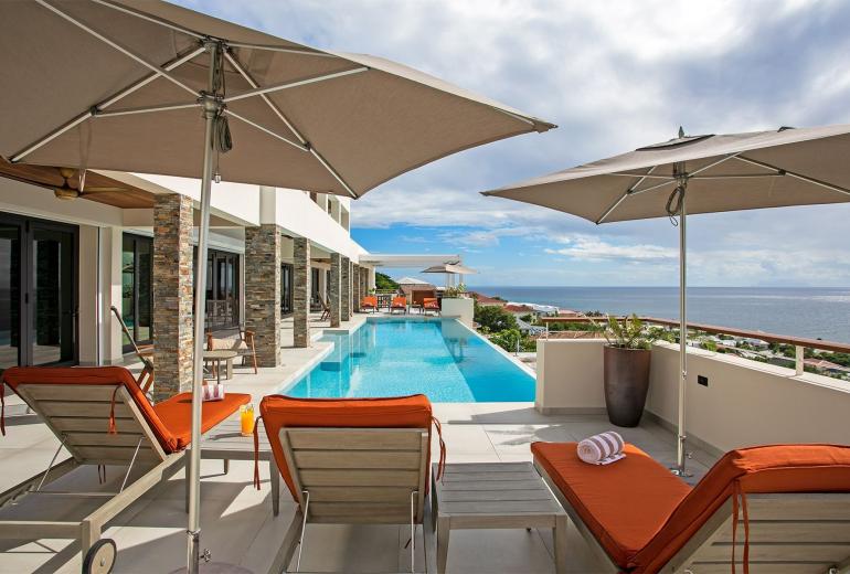 Sxm027 – Villa de luxe avec vue mer à Pelican Key