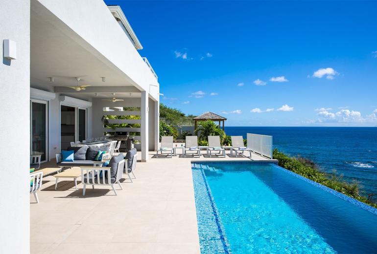 Sxm028 – Villa moderna con vista al mar en Indigo Bay