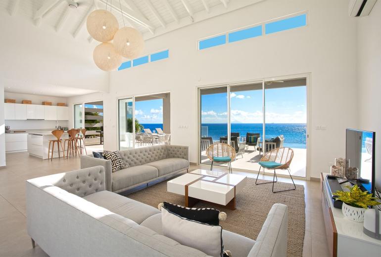 Sxm028 – Villa moderna con vista al mar en Indigo Bay