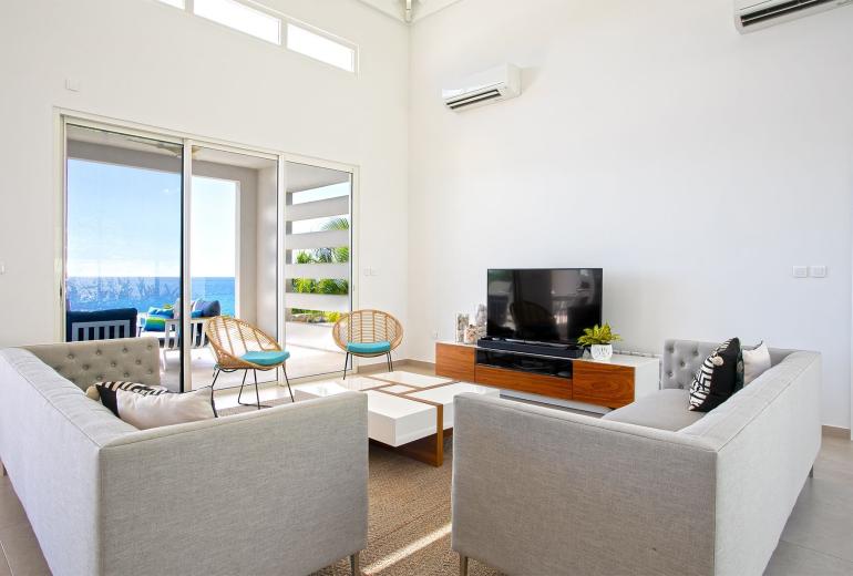 Sxm028 – Villa moderna con vista al mar en Indigo Bay