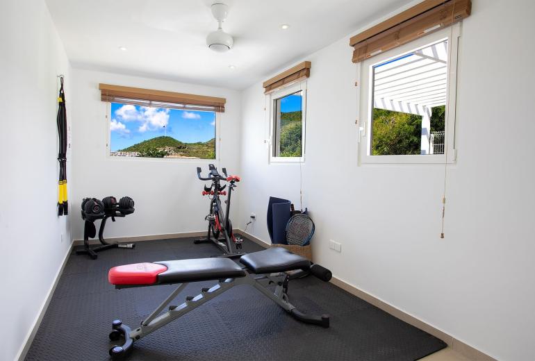 Sxm028 – Villa moderna con vista al mar en Indigo Bay