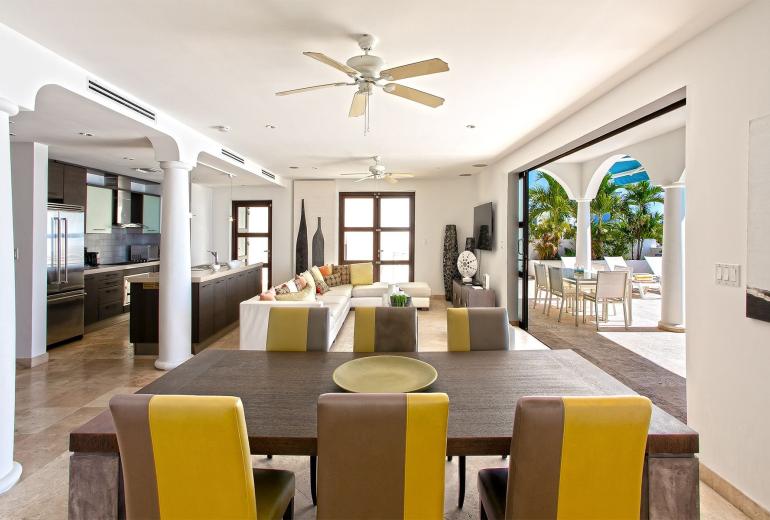 Sxm057 – Villa elegante con piscina en Cupecoy Beach