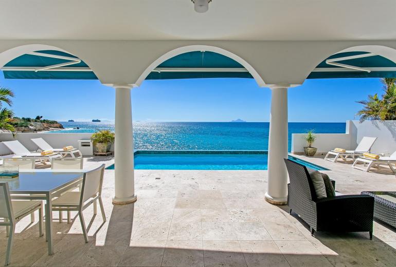 Sxm057 – Villa elegante con piscina en Cupecoy Beach