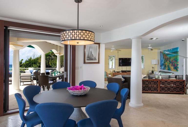 Sxm059 – Casa con vista al mar y piscina en Cupecoy