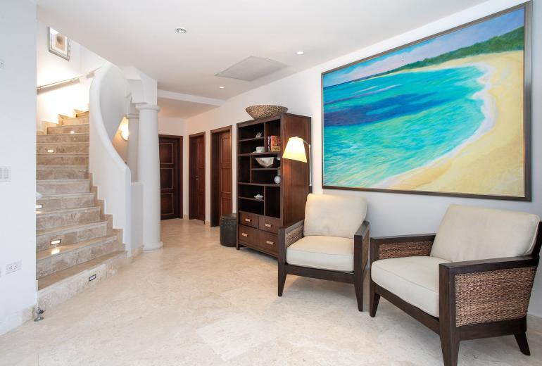 Sxm059 – Casa con vista al mar y piscina en Cupecoy