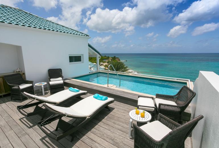Sxm060 – Belle villa avec vue sur la mer à Cupecoy