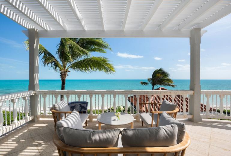 Tci012 – Villa com vista para o mar e piscina em Long Bay
