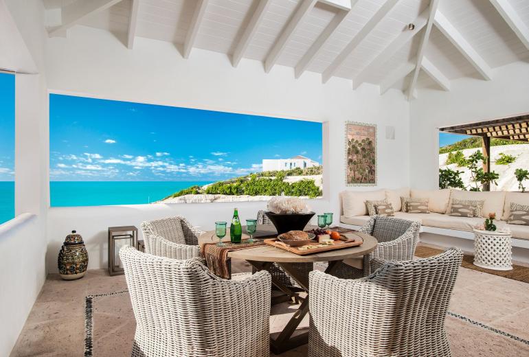 Tci013 – Villa de lujo con playa privada en Turtle Tail