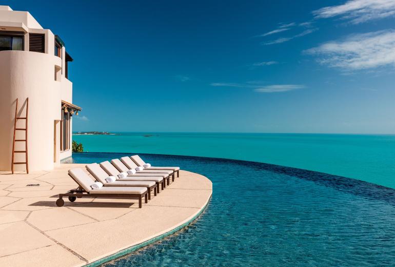 Tci013 – Villa de lujo con playa privada en Turtle Tail