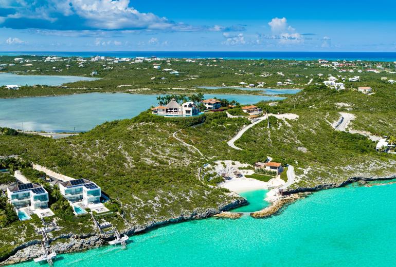 Tci013 – Villa de lujo con playa privada en Turtle Tail