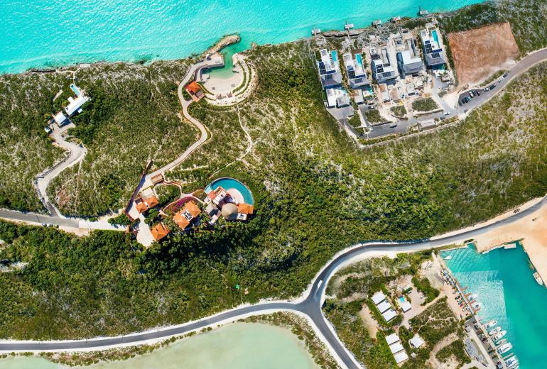 Tci013 – Villa de lujo con playa privada en Turtle Tail