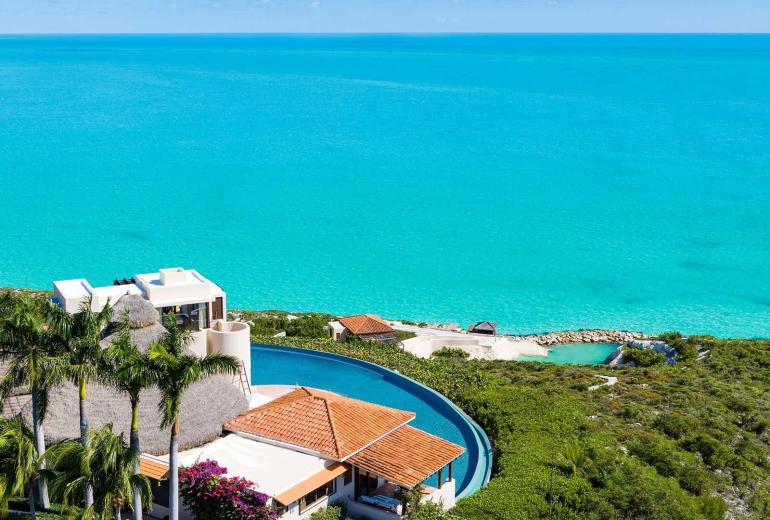 Tci013 – Villa de lujo con playa privada en Turtle Tail