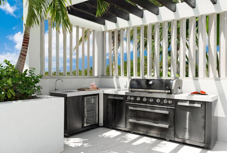 Tci017 – Villa encantadora à beira-mar em Chalk Sound