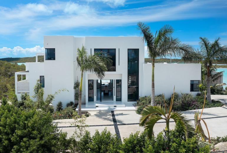 Tci017 – Villa encantadora à beira-mar em Chalk Sound