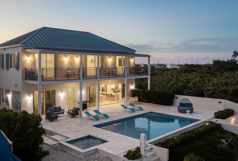 Tci019 – Villa confortable en bord de mer à Long Bay