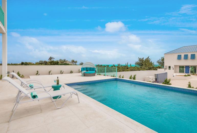 Tci019 – Villa confortable en bord de mer à Long Bay