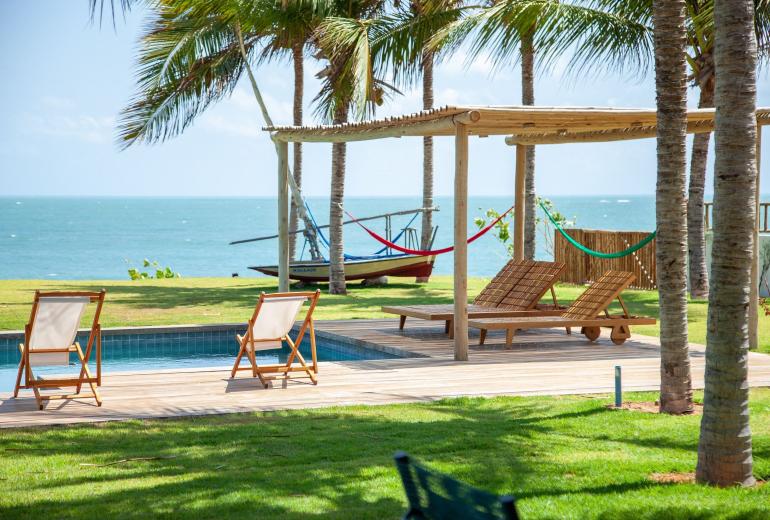 Cea077 - Casa frente mar em Pontal de Maceió