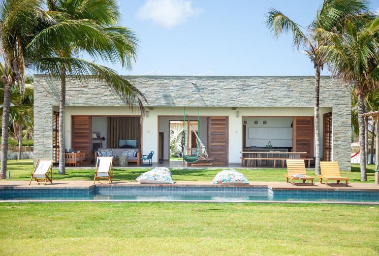 Cea077 - Casa frente mar em Pontal de Maceió