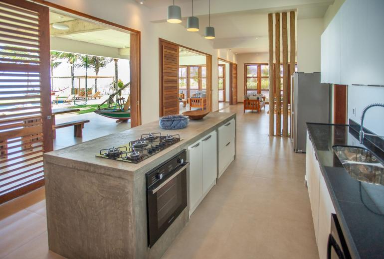 Cea077 - Casa frente mar em Pontal de Maceió