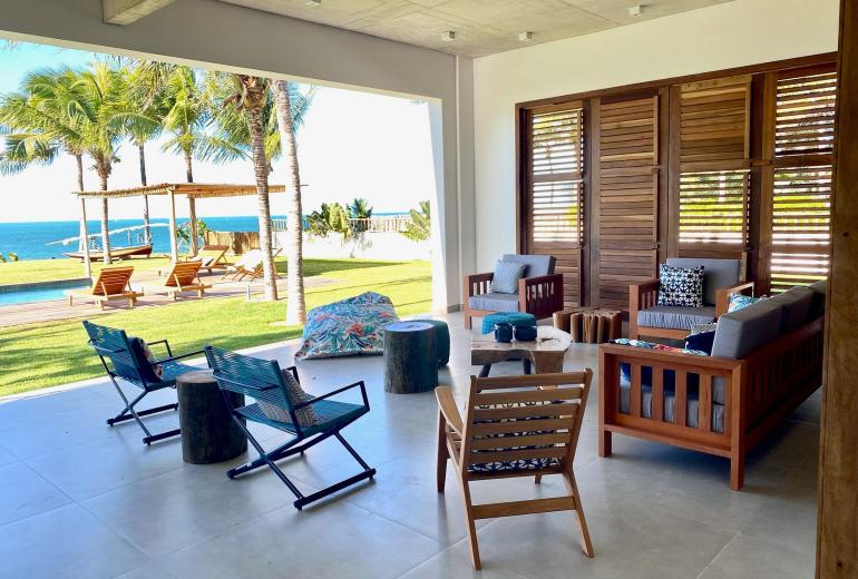 Cea077 - Casa frente mar em Pontal de Maceió