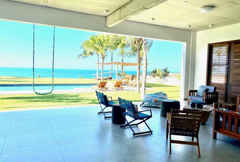 Cea077 - Casa frente mar em Pontal de Maceió