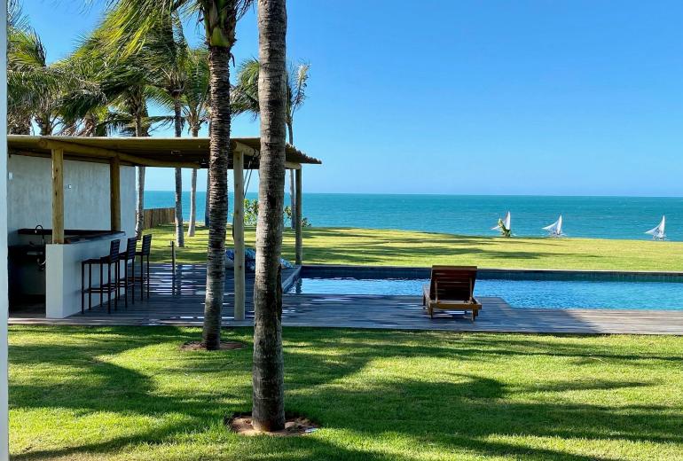 Cea077 - Casa frente mar em Pontal de Maceió