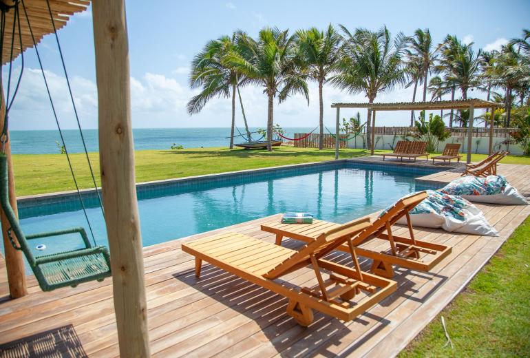 Cea077 - Casa frente mar em Pontal de Maceió
