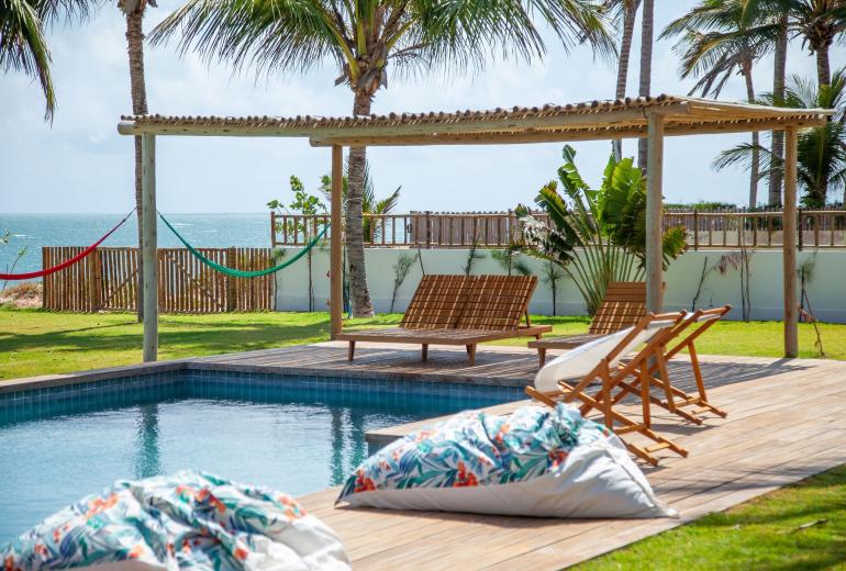 Cea077 - Casa frente mar em Pontal de Maceió