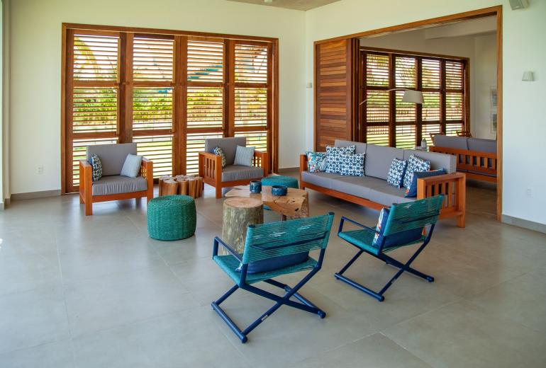 Cea077 - Casa frente mar em Pontal de Maceió