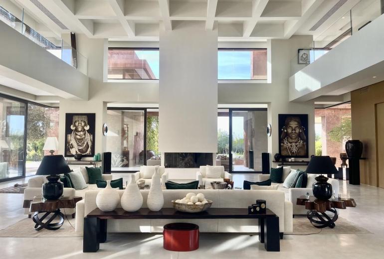 Mrk001 - Villa de luxe emblématique de Marrakech