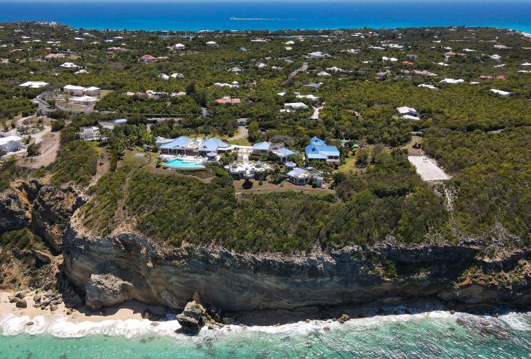Sxm001 - Cliffside oceanview villa in Terres Basses