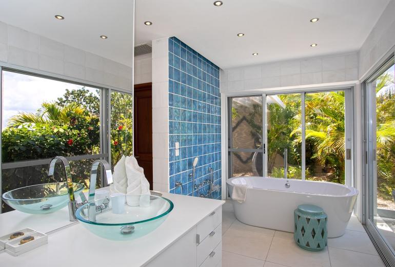 Sxm001 - Cliffside oceanview villa in Terres Basses