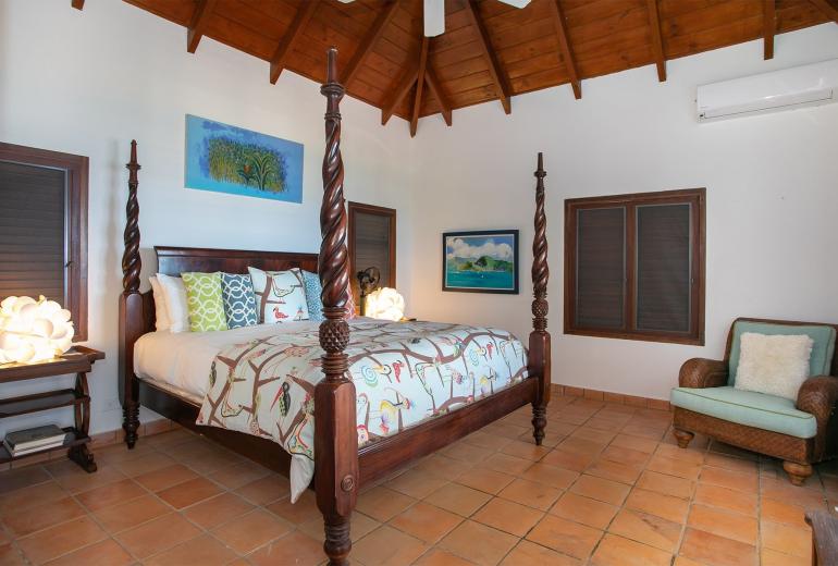 Sxm001 - Cliffside oceanview villa in Terres Basses