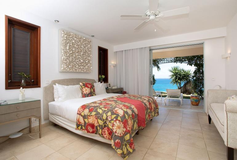 Sxm001 - Cliffside oceanview villa in Terres Basses