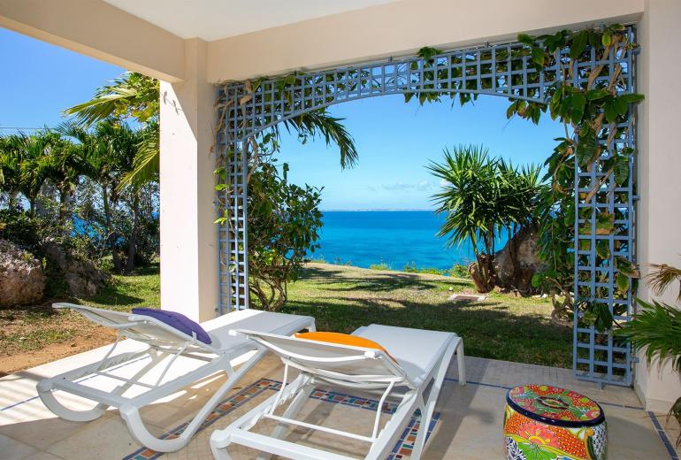 Sxm001 - Cliffside oceanview villa in Terres Basses