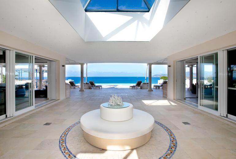 Sxm001 - Cliffside oceanview villa in Terres Basses