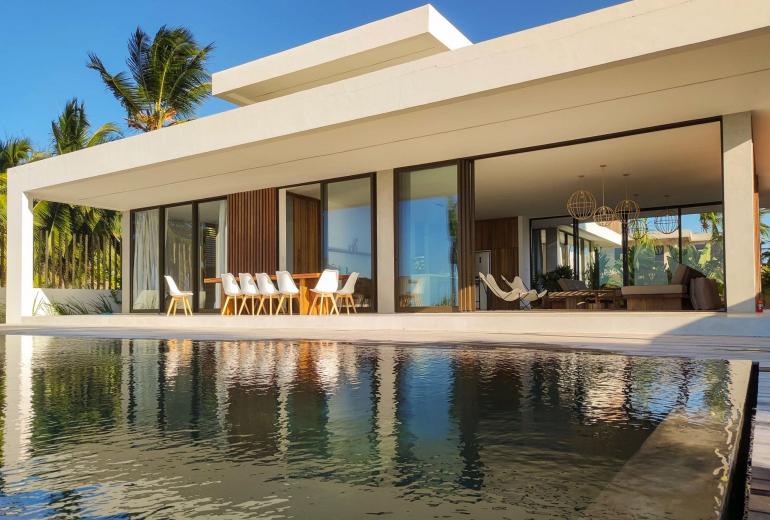 Cea075 - Casa pé na areia em Ilha de Guajiru, Ceará