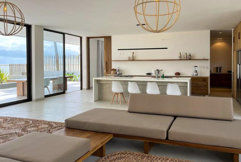 Cea075 - Casa pé na areia em Ilha de Guajiru, Ceará