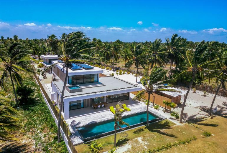 Cea075 - Casa pé na areia em Ilha de Guajiru, Ceará