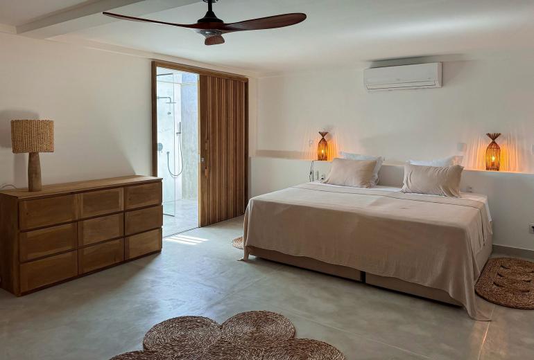 Cea075 - Casa pé na areia em Ilha de Guajiru, Ceará