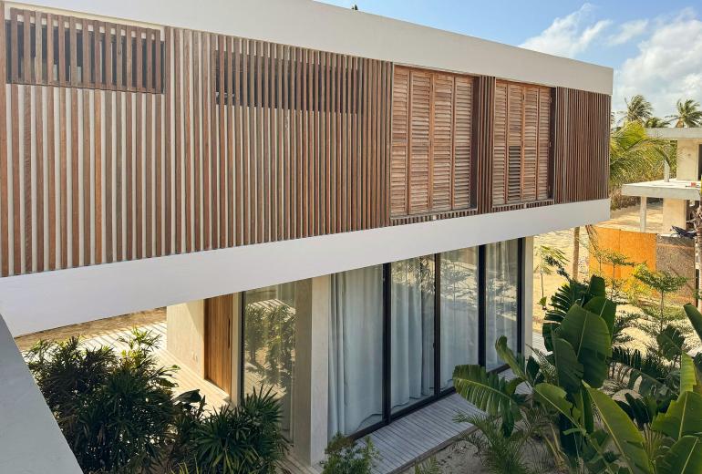 Cea075 - Casa pé na areia em Ilha de Guajiru, Ceará