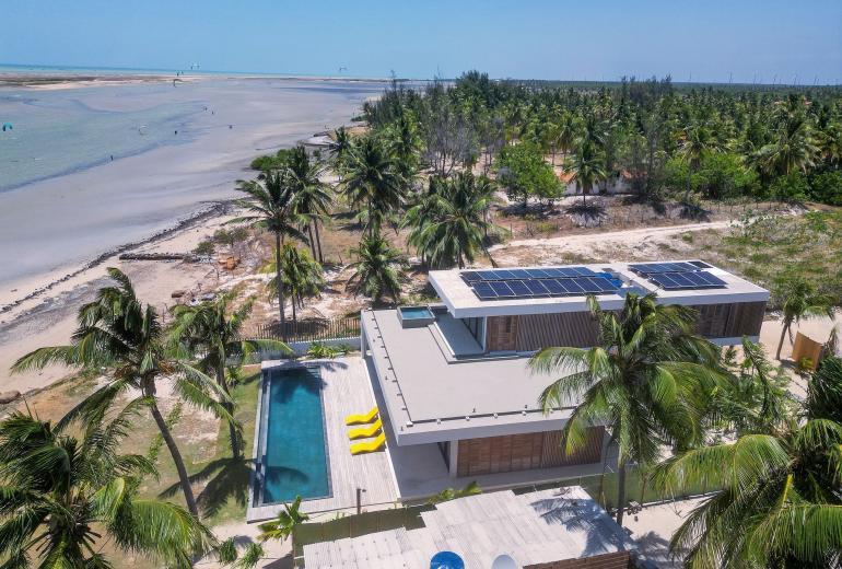 Cea075 - Casa pé na areia em Ilha de Guajiru, Ceará